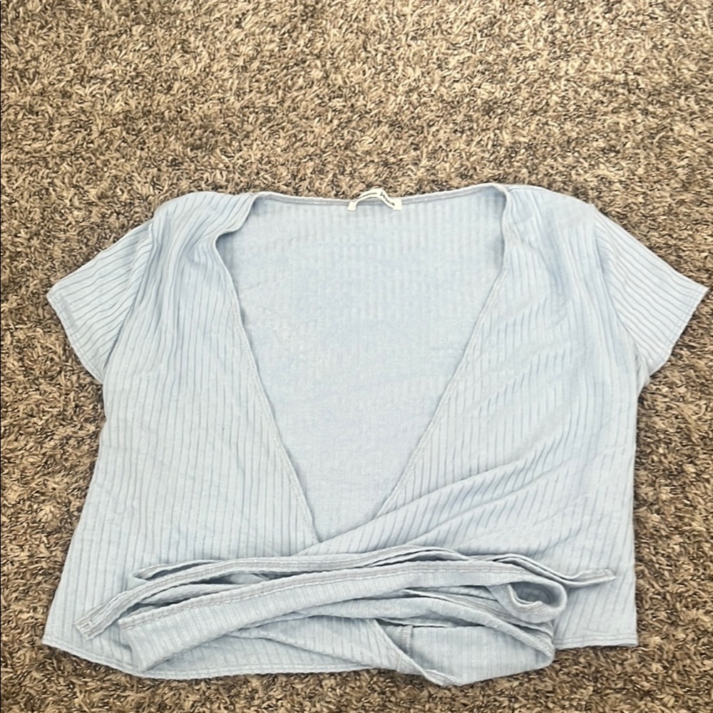 Light Blue Women's Top